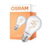Osram Vintage 1906 LED Classic Slim E27 Pera Filamento Chiara 4.6W 470lm - 922 Bianco Molto Caldo | Miglior Resa Cromatica - Dimmerabile - Sostitutiva 40W