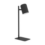 Eglo Lampada Da Tavolo Ceppi Acciaio Nero Nero 4.5W 345lm - 830 Luce Calda -  | IP20 - Incl. 1x GU10