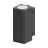 Ledvance Luce Da Parete Urban Vario Aluminium Nero Up & Down 27W 2700lm - 830-840 CCT | IP65 - Dali Dimmerabile