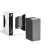 D'Lite Luce Da Parete Vrebos Nero Up & Down | IP54 - Adatto Per 2x GU10