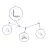 Bright Choice Rail Set 1-Fase L 1 x 1 Metro Bianca | incl. Tappo Di Chiusura, Connettore di Alimentazione e L -Connettore 