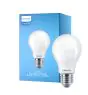 Philips Corepro LED Bulbo E27 Pera Ghiaccio 8.5W 1055lm - 827 Bianco Molto Caldo | Sostitutiva 75W